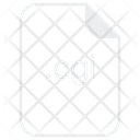 Cgi File Document Icon