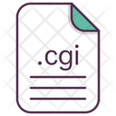 Cgi File Document Icon