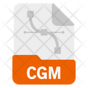 Cgm File Format Icon