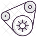 Chain Cogwheel Repair Icon