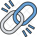 Chain Link Broken Chain Icon