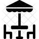 Chair Table Relax Icon