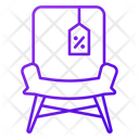 Chair Discount  Icon