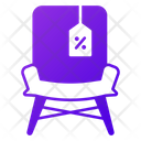 Chair Discount  Icon