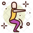 Chair Position Position Gym Icon