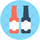Champagne Bottles Alcohol Icon