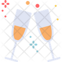 Celebrate Champagne Drink Icon
