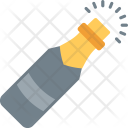 Popping Champagne Cork Icon