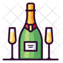 Champagne Alcohol Glass Icon
