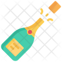 Champagne Celebration Holidays Icon