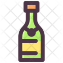 Bottle Champagne Drink Icon