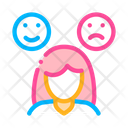 Changeable Mood Symptomp Icon