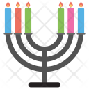 Hanukkah Star Modern Icon