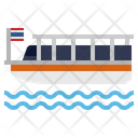 Chao Phraya Ferry Boat Ferry Icon