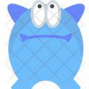 Character Happy Monster Happy Icon