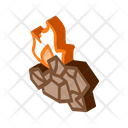 Charcoal Fire  Icon