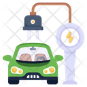 Chargeable Car  Icon