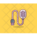 Charging Cable Extension Lead Extension Cable Icon