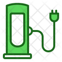 Charging Station Electric Pump Electricity Station Icon