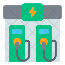Gasoline Charging Station Charge Icon