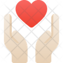 Charity Hand Love Icon
