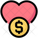 Charity Love Donation Icon