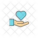 Charity Care Love Icon