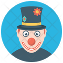 Charlie Clown Character Clown Circus Joker Icon