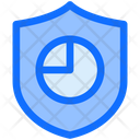 Chart Shield Icon