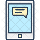Chat Mobile Chat Speech Bubble Icon