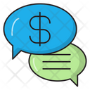 Chat Discussion Banking Icon