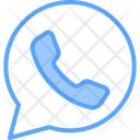 Chat Bubble Telephone Call Phone Call Icon