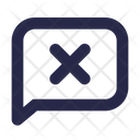 Chat Delete  Icon