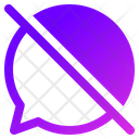 Chat Disable  Icon