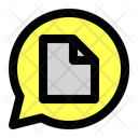 Chat File Chat File Icon