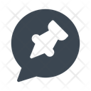 Chat Pin  Icon