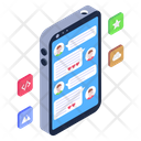 Chat Room Mobile Chat Mobile Message Icon