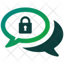 Chat Secure Secure Lock Icon