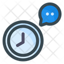 Chat Time Message Time Time Icon