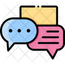 Chatting Color Icon