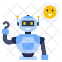 Chatting Robot Icon