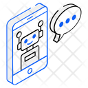 Chatting Robot Icon