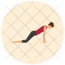 Chaturanga Release Yoga Icon