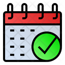 Check Calendar Icon