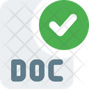 Check Doc File Icon
