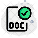 Check Doc File Icon