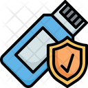 Check Flash Drive Security Icon
