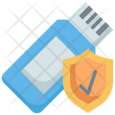 Check Flash Drive Security Icon
