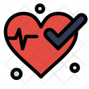 Check Heart Pulse Icon
