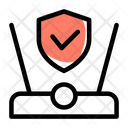 Check Hologram Security Holography Security Check Shield Icon